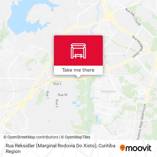 Rua Reksidler (Marginal Rodovia Do Xisto) map