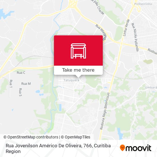 Rua Jovenilson Américo De Oliveira, 766 map