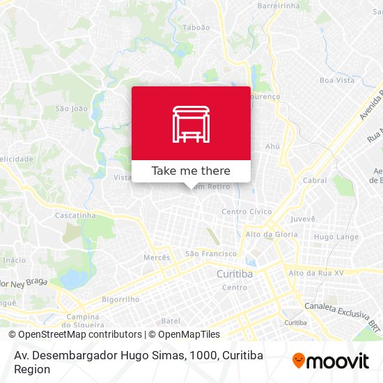 Av. Desembargador Hugo Simas, 1000 map