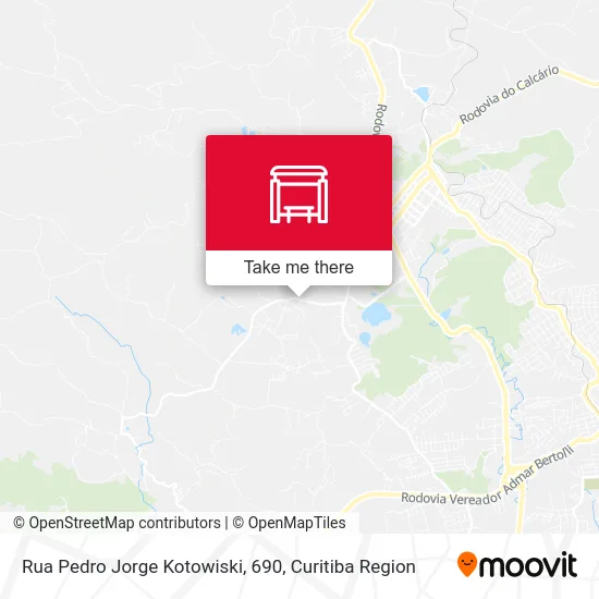 Rua Pedro Jorge Kotowiski, 690 map