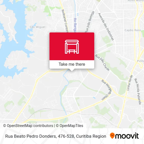 Rua Beato Pedro Donders, 476-528 map