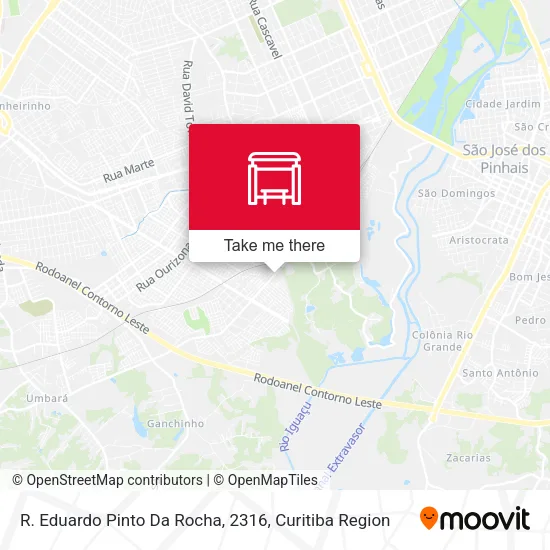 R. Eduardo Pinto Da Rocha, 2316 map