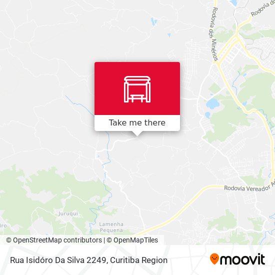 Mapa Rua Isidóro Da Silva 2249