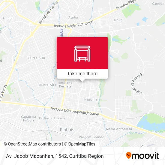 Av. Jacob Macanhan, 1542 map