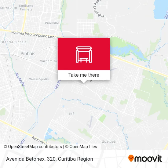 Avenida Betonex, 320 map