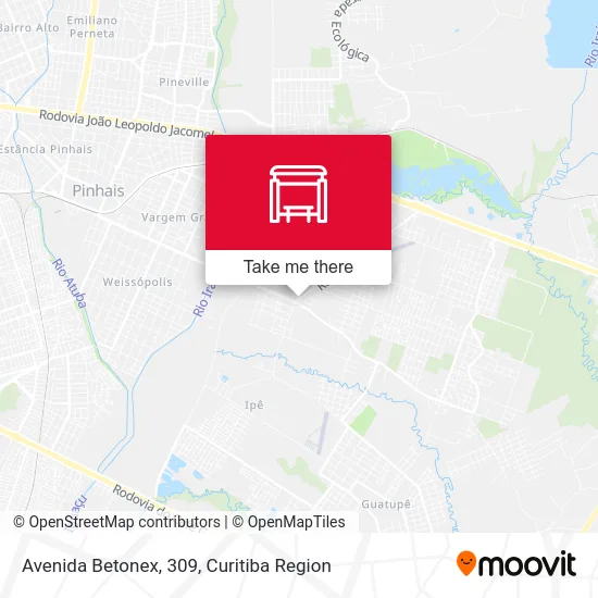 Avenida Betonex, 309 map