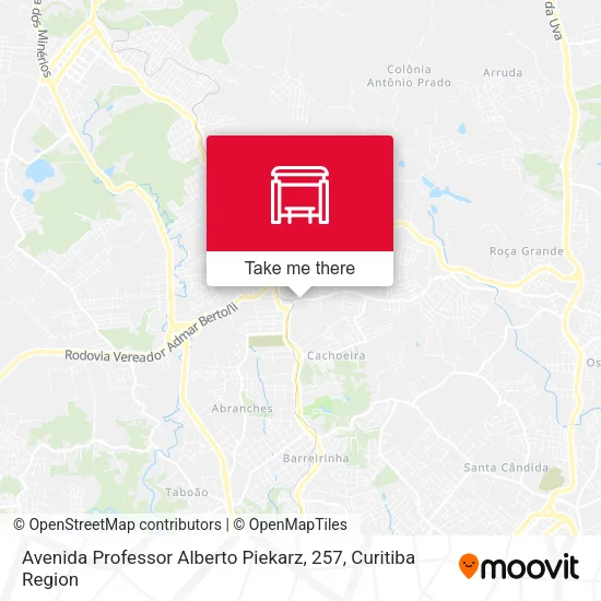Avenida Professor Alberto Piekarz, 257 map