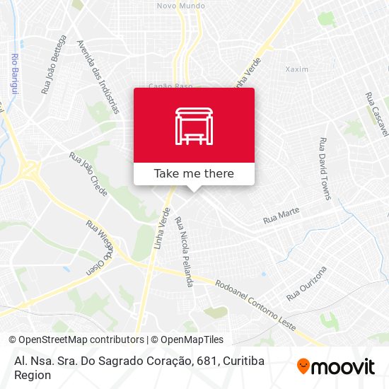 Al. Nsa. Sra. Do Sagrado Coração, 681 map