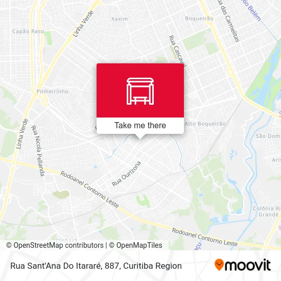 Rua Sant'Ana Do Itararé, 887 map