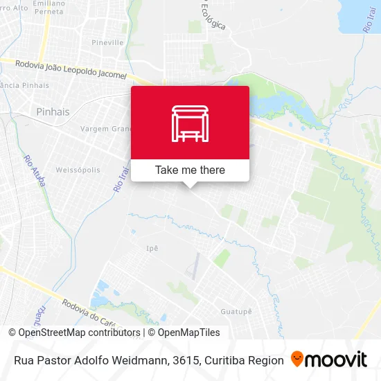 Rua Pastor Adolfo Weidmann, 3615 map