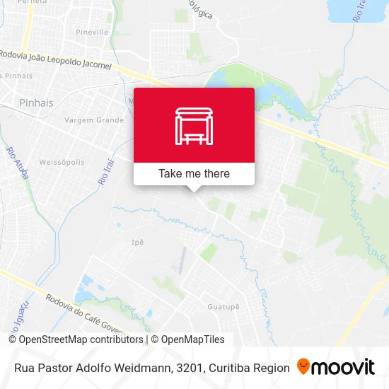 Rua Pastor Adolfo Weidmann, 3201 map