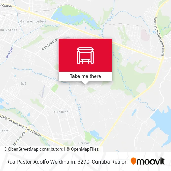 Rua Pastor Adolfo Weidmann, 3270 map