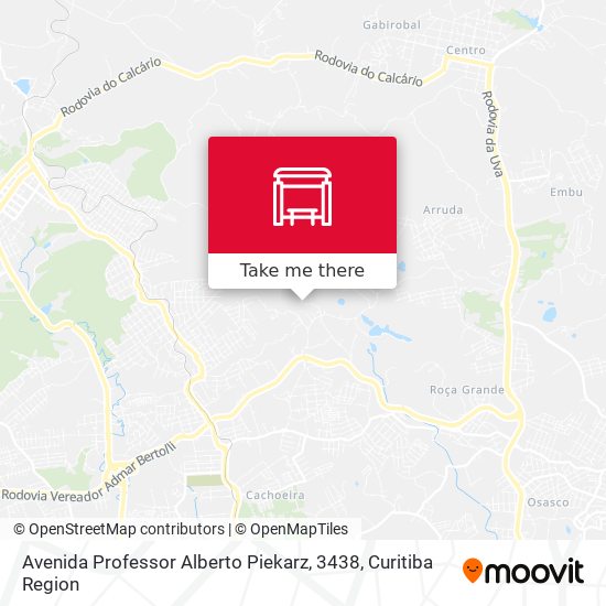 Avenida Professor Alberto Piekarz, 3438 map
