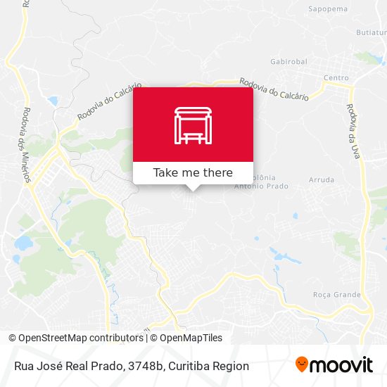 Rua José Real Prado, 3748b map