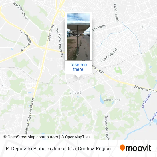 R. Deputado Pinheiro Júnior, 615 map
