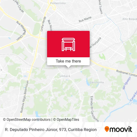 R. Deputado Pinheiro Júnior, 973 map