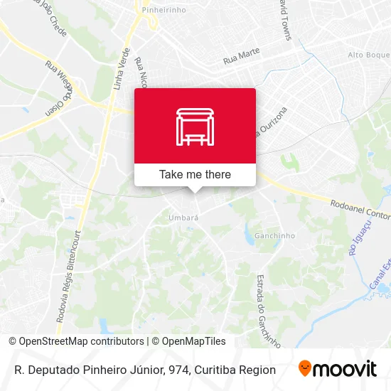 R. Deputado Pinheiro Júnior, 974 map
