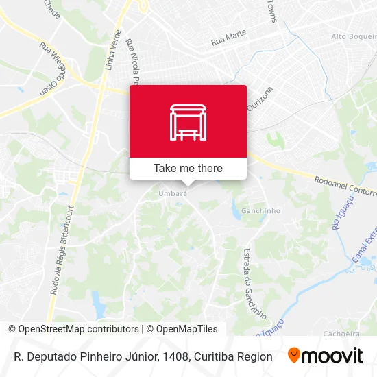 R. Deputado Pinheiro Júnior, 1408 map