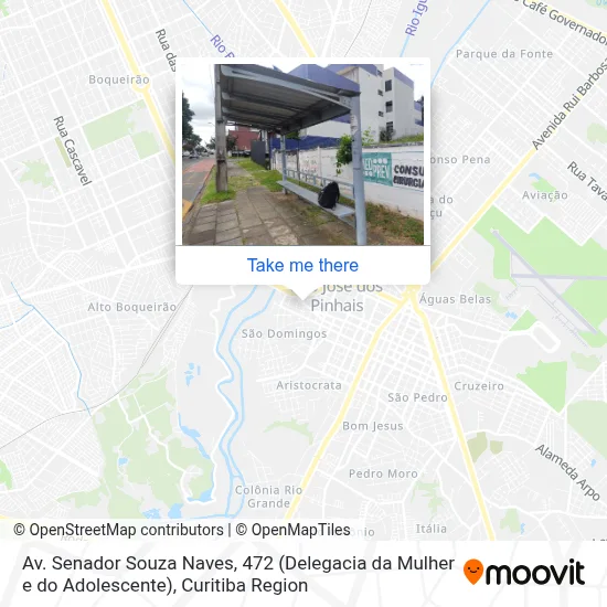 Av. Senador Souza Naves, 472 (Delegacia da Mulher e do Adolescente) map