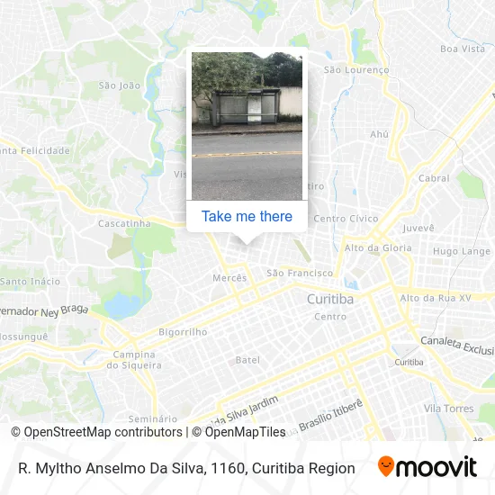 R. Myltho Anselmo Da Silva, 1160 map