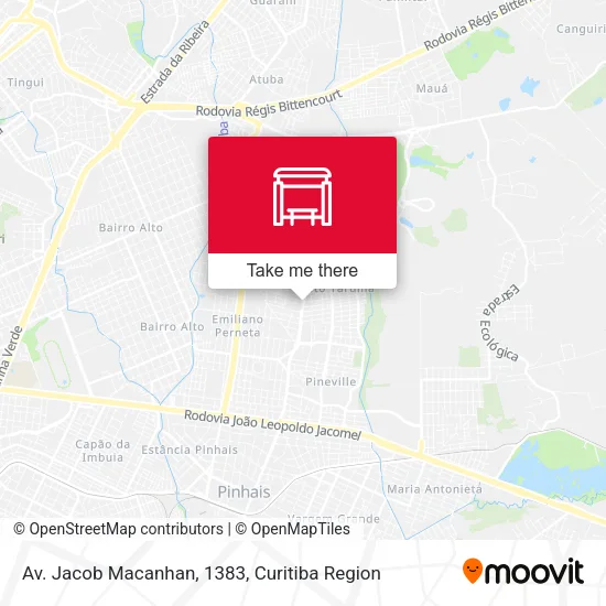 Av. Jacob Macanhan, 1383 map