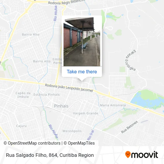 Rua Salgado Filho, 864 map