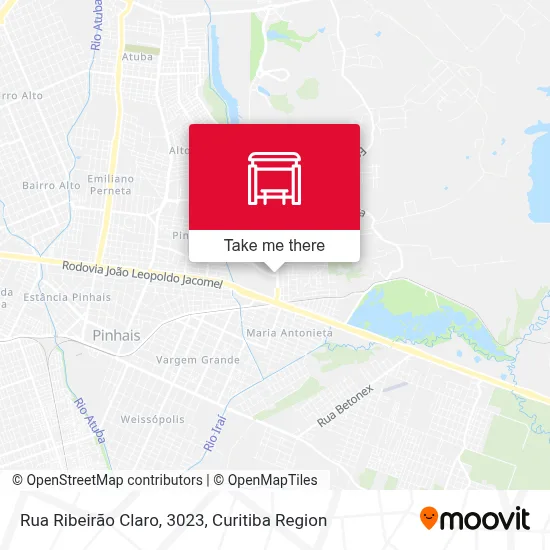 Rua Ribeirão Claro, 3023 map