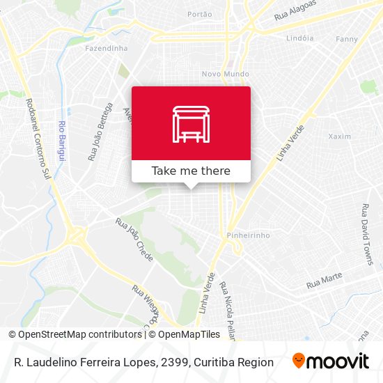 R. Laudelino Ferreira Lopes, 2399 map