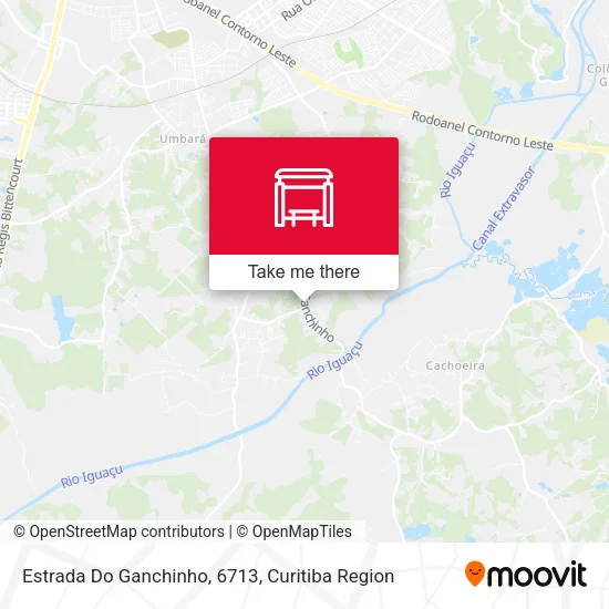 Estrada Do Ganchinho, 6713 map