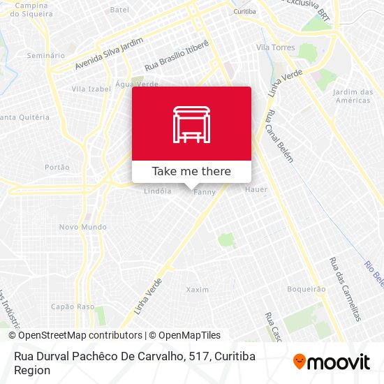 Rua Durval Pachêco De Carvalho, 517 map