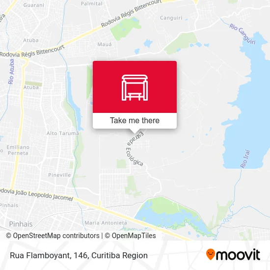 Rua Flamboyant, 146 map