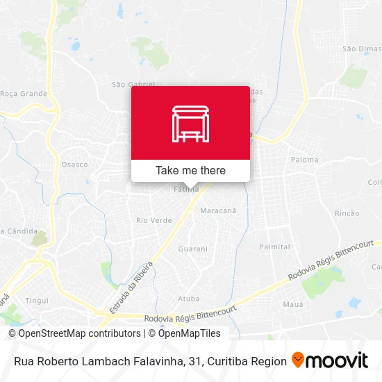 Rua Roberto Lambach Falavinha, 31 map