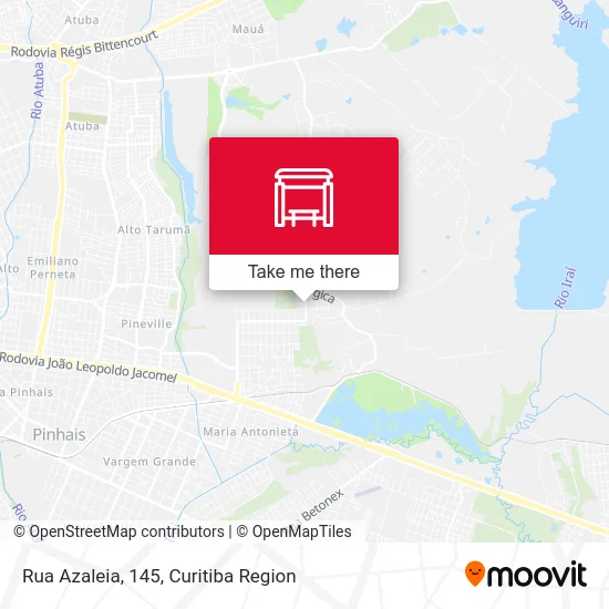 Rua Azaleia, 145 map