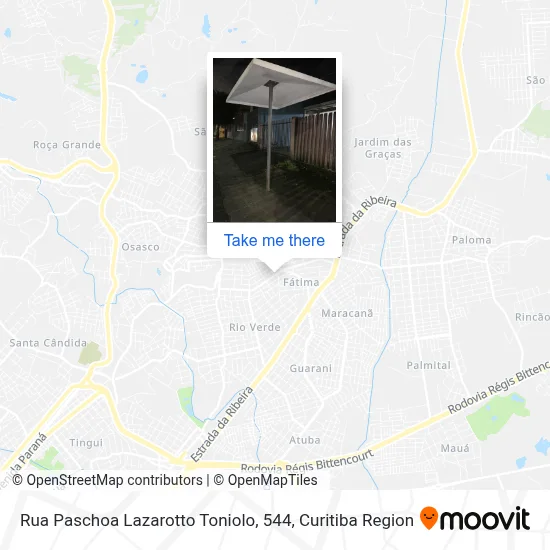 Rua Paschoa Lazarotto Toniolo, 544 map