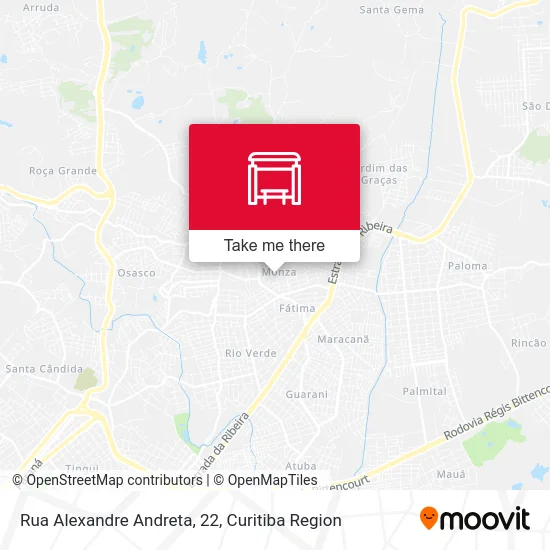 Rua Alexandre Andreta, 22 map