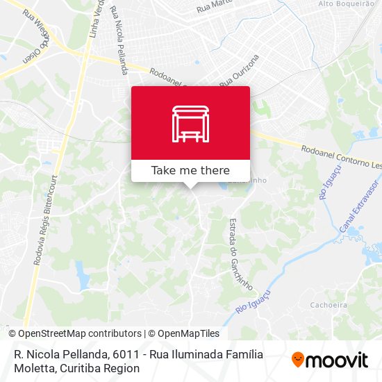 R. Nicola Pellanda, 6011  - Rua Iluminada Família Moletta map