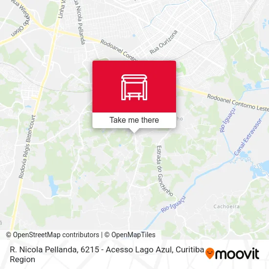 R. Nicola Pellanda, 6215 - Acesso Lago Azul map