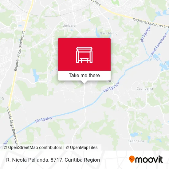 R. Nicola Pellanda, 8717 map