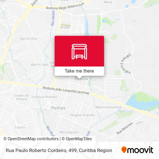 Rua Paulo Roberto Cordeiro, 499 map