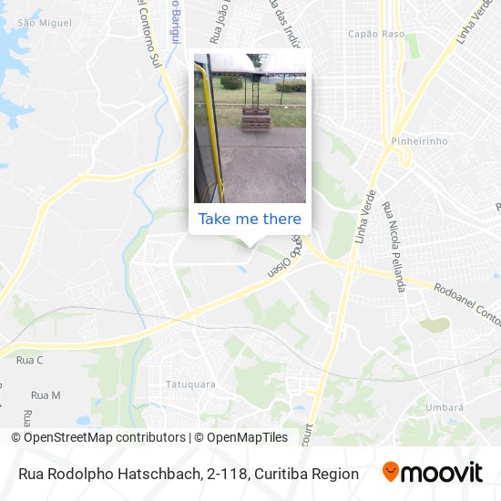 Rua Rodolpho Hatschbach, 2-118 map