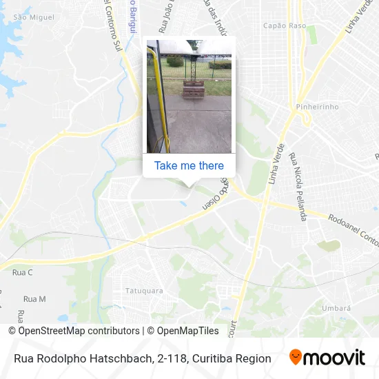 Rua Rodolpho Hatschbach, 2-118 map