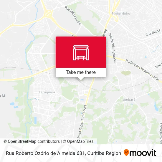 Rua Roberto Ozório de Almeida 631 map