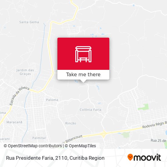 Rua Presidente Faria, 2110 map