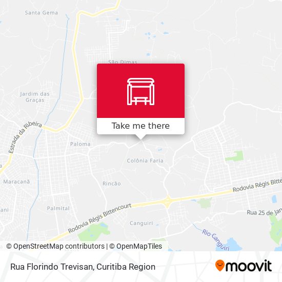 Rua Florindo Trevisan map