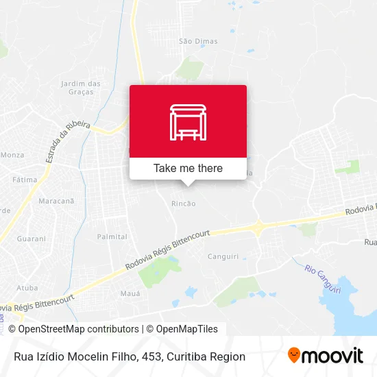 Rua Izídio Mocelin Filho, 453 map