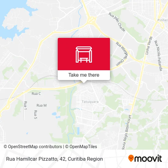 Rua Hamílcar Pizzatto, 42 map