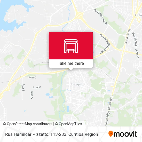 Rua Hamílcar Pizzatto, 113-233 map