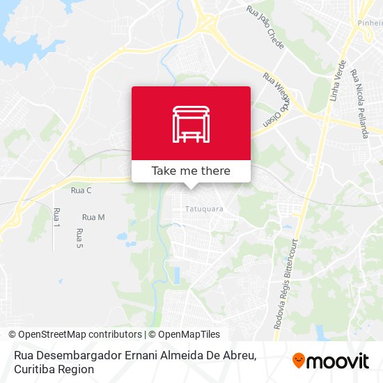 Rua Desembargador Ernani Almeida De Abreu map