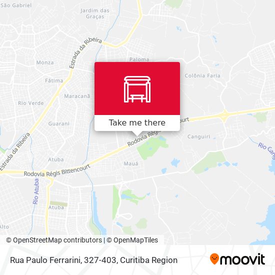 Rua Paulo Ferrarini, 327-403 map