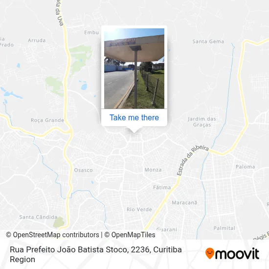 Rua Prefeito João Batista Stoco, 2236 map
